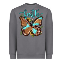 Storm faith leopard butterfly Heavyweight Sweatshirt - JahusDesignShop