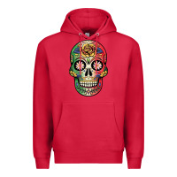 Cardinal mexican skull Premium Hoodie - JahusDesignShop