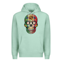 Seafoam mexican skull Premium Hoodie - JahusDesignShop