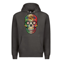 Smoke mexican skull Premium Hoodie - JahusDesignShop