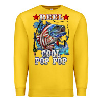Lemon reel cool pop pop american flag bass Premium Sweatshirt - LillyAllenDesigns