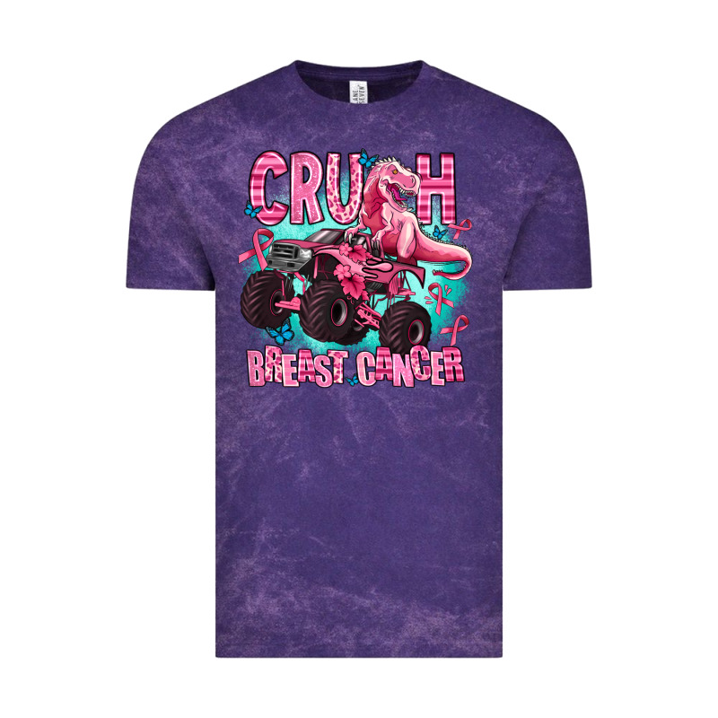 Crush Breast Cancer Vintage Tee by AdoDesignShop | Teevron