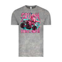 Cloud Rock crush breast cancer Vintage Tee - AdoDesignShop