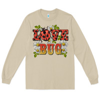 Mushroom ladybug love bug Long Sleeve Tee - BarkalooDesign