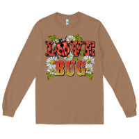 Toasted Coconut ladybug love bug Long Sleeve Tee - BarkalooDesign