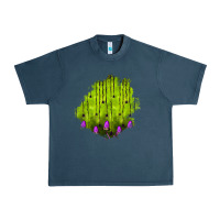 Midnight Navy halloween patch Urban Heavy Tee - BundleAndBundleShop