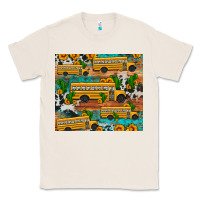 Natural school bus cactus sunflower Classic Tee - Artiststas