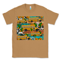 Toasted Coconut school bus cactus sunflower Classic Tee - Artiststas