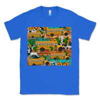 True Royal school bus cactus sunflower Classic Tee - Artiststas