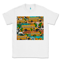 White school bus cactus sunflower Classic Tee - Artiststas
