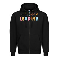 Black spirit lead me Zipper Hoodie - MaliasSmallBusiness
