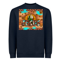 Navy jesus san judas Heavyweight Sweatshirt - JahusDesignShop