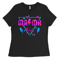 Black mama tour front Ladies Tee - JahusDesignShop