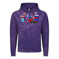 Cloud Purple american drink Vintage Hoodie - RacoonDesign