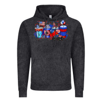 Vintage Black american drink Vintage Hoodie - RacoonDesign