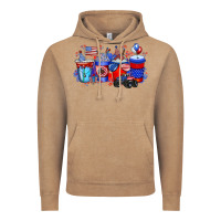 Vintage Coffee american drink Vintage Hoodie - RacoonDesign