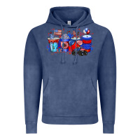 Vintage Denim american drink Vintage Hoodie - RacoonDesign