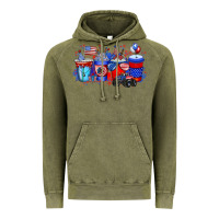 Vintage Olive american drink Vintage Hoodie - RacoonDesign