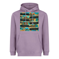Lavender Hairdresser Parting Comb With Leopard And Glitter Seamless Pattern Bbs Heavyweight Hoodie - BundleAndBundleShop
