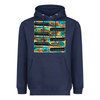 Navy Hairdresser Parting Comb With Leopard And Glitter Seamless Pattern Bbs Heavyweight Hoodie - BundleAndBundleShop
