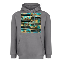 Storm Hairdresser Parting Comb With Leopard And Glitter Seamless Pattern Bbs Heavyweight Hoodie - BundleAndBundleShop