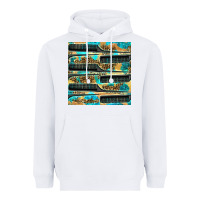 White Hairdresser Parting Comb With Leopard And Glitter Seamless Pattern Bbs Heavyweight Hoodie - BundleAndBundleShop