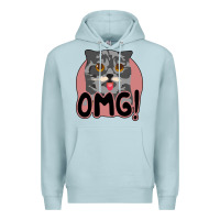 Blue Mist omg cat Premium Hoodie - Bettercallsaul