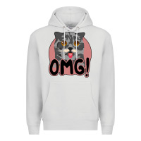 Dove Grey omg cat Premium Hoodie - Bettercallsaul