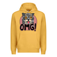 Mustard omg cat Premium Hoodie - Bettercallsaul