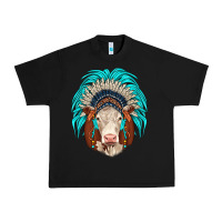 Black hereford indian headdress Urban Heavy Tee - JahusDesignShop