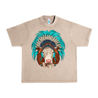 French Oak hereford indian headdress Urban Heavy Tee - JahusDesignShop