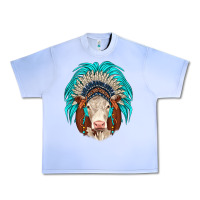 Grape Ice hereford indian headdress Urban Heavy Tee - JahusDesignShop