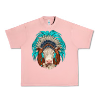 Salmon hereford indian headdress Urban Heavy Tee - JahusDesignShop
