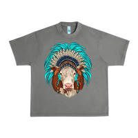 Tornado hereford indian headdress Urban Heavy Tee - JahusDesignShop
