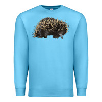 Ocean Blue short beaked echidna Premium Sweatshirt - LillyAllenDesigns