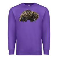 Purple short beaked echidna Premium Sweatshirt - LillyAllenDesigns