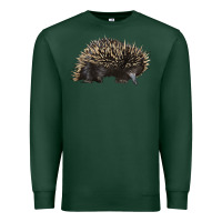 Sports Green short beaked echidna Premium Sweatshirt - LillyAllenDesigns