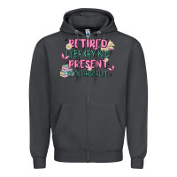 Smoke retired library kid present bookish girlie Zipper Hoodie - MaliasSmallBusiness