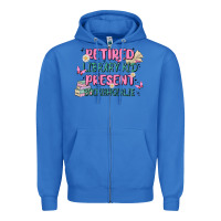 True Royal retired library kid present bookish girlie Zipper Hoodie - MaliasSmallBusiness