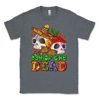 Charcoal Heather mexican day of the dead Classic Tee - AdoDesignShop