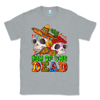 Heather Grey mexican day of the dead Classic Tee - AdoDesignShop