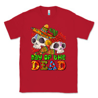 Red mexican day of the dead Classic Tee - AdoDesignShop