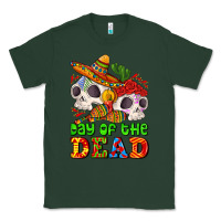 Sports Green mexican day of the dead Classic Tee - AdoDesignShop