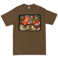 Cacao welcome ladybug gnome background Premium Tee - BarkalooDesign