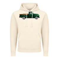 Vintage Artic western green truck right side view 1 Vintage Hoodie - FaDigitalArtStudio