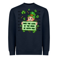 May The Luck Of The Irish Be With You Heavyweight Sweatshirt | Teevron