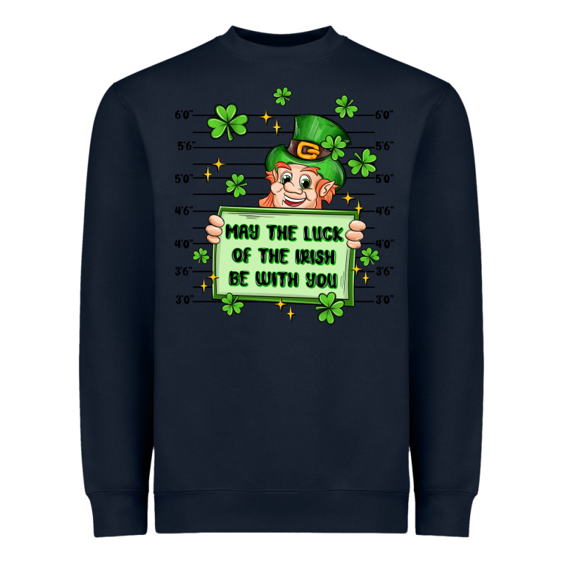 May The Luck Of The Irish Be With You Heavyweight Sweatshirt by Artiststas | Teevron