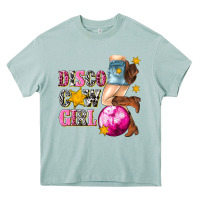 Arona disco cowgirl Heavy Core Tee - texasbilliewilder