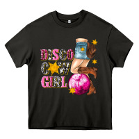 Disco Cowgirl Heavy Core Tee | Teevron