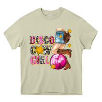 Mossy disco cowgirl Heavy Core Tee - texasbilliewilder